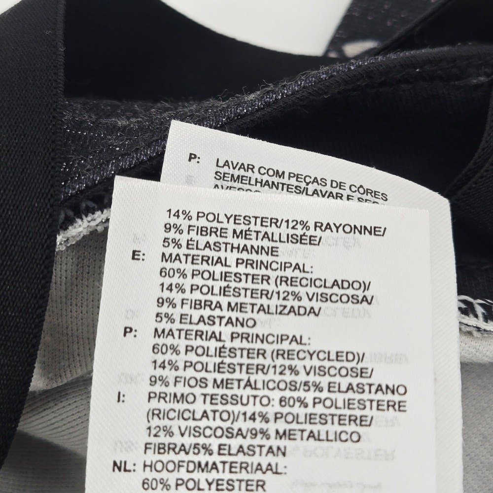 Adidas‎ Originals Women's Logomania Monogram Print Catsuit Jumpsuit Black XS - Picture 14 of 14
